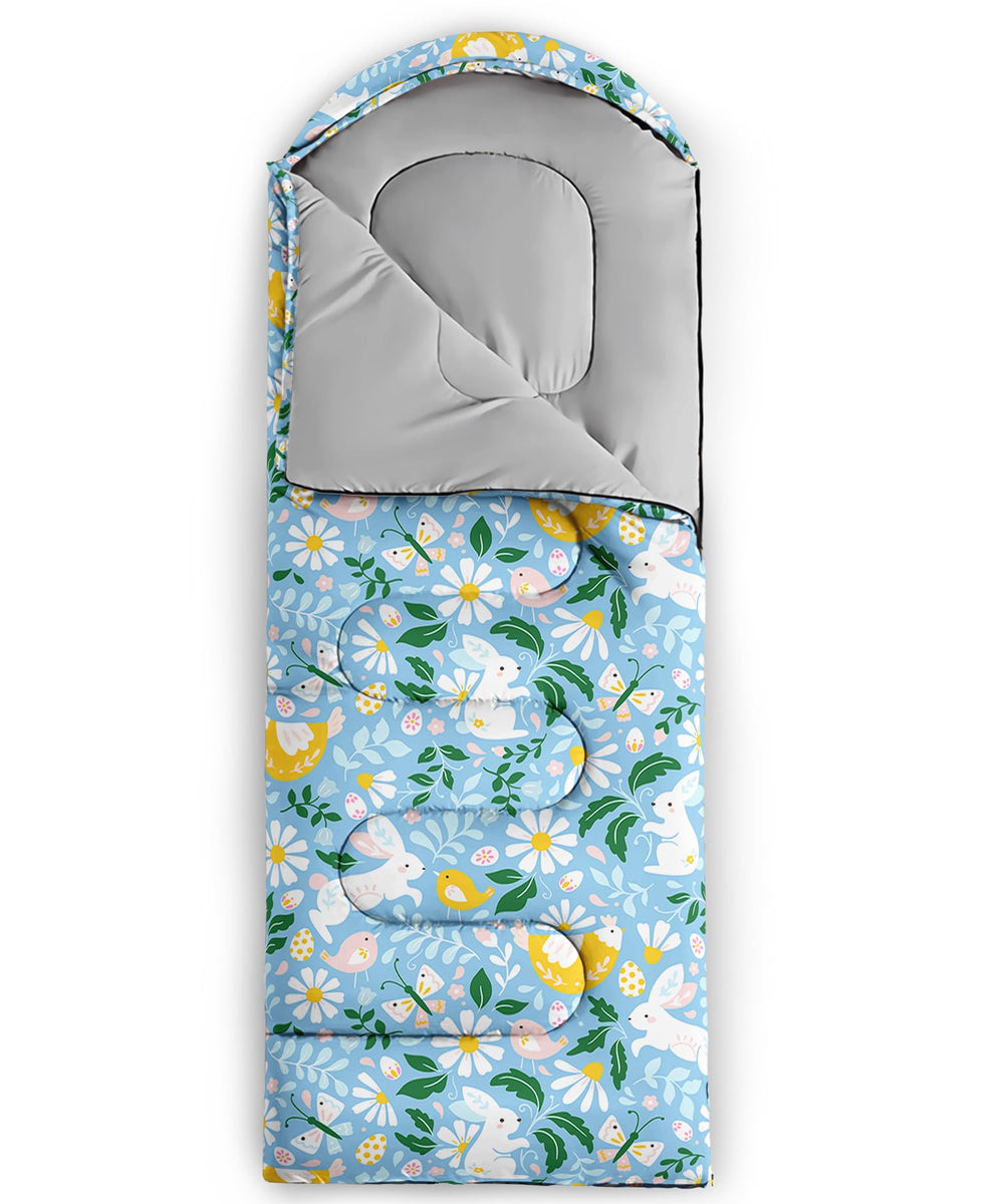 AILONEN sleeping bag durable microfiber and polyester surface withstands use.