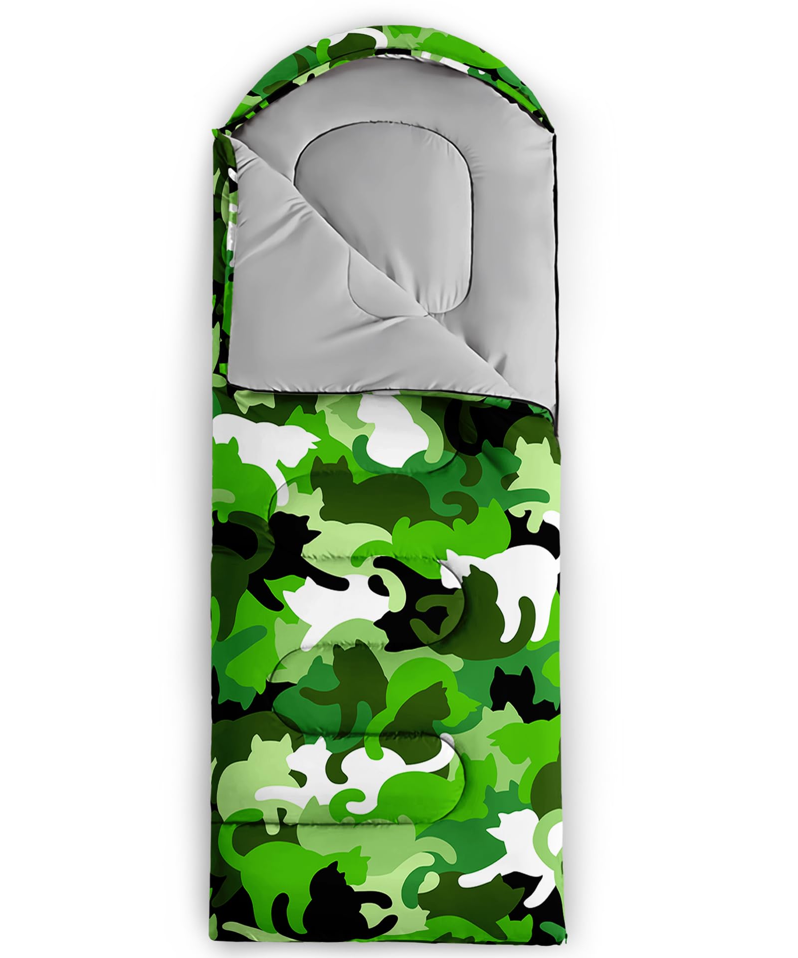 AILONEN sleeping bag lightweight design supports straightforward transport on adventures.