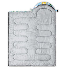AILONEN sleeping bag spacious 31x90 fits adults and kids for relaxed sleep.