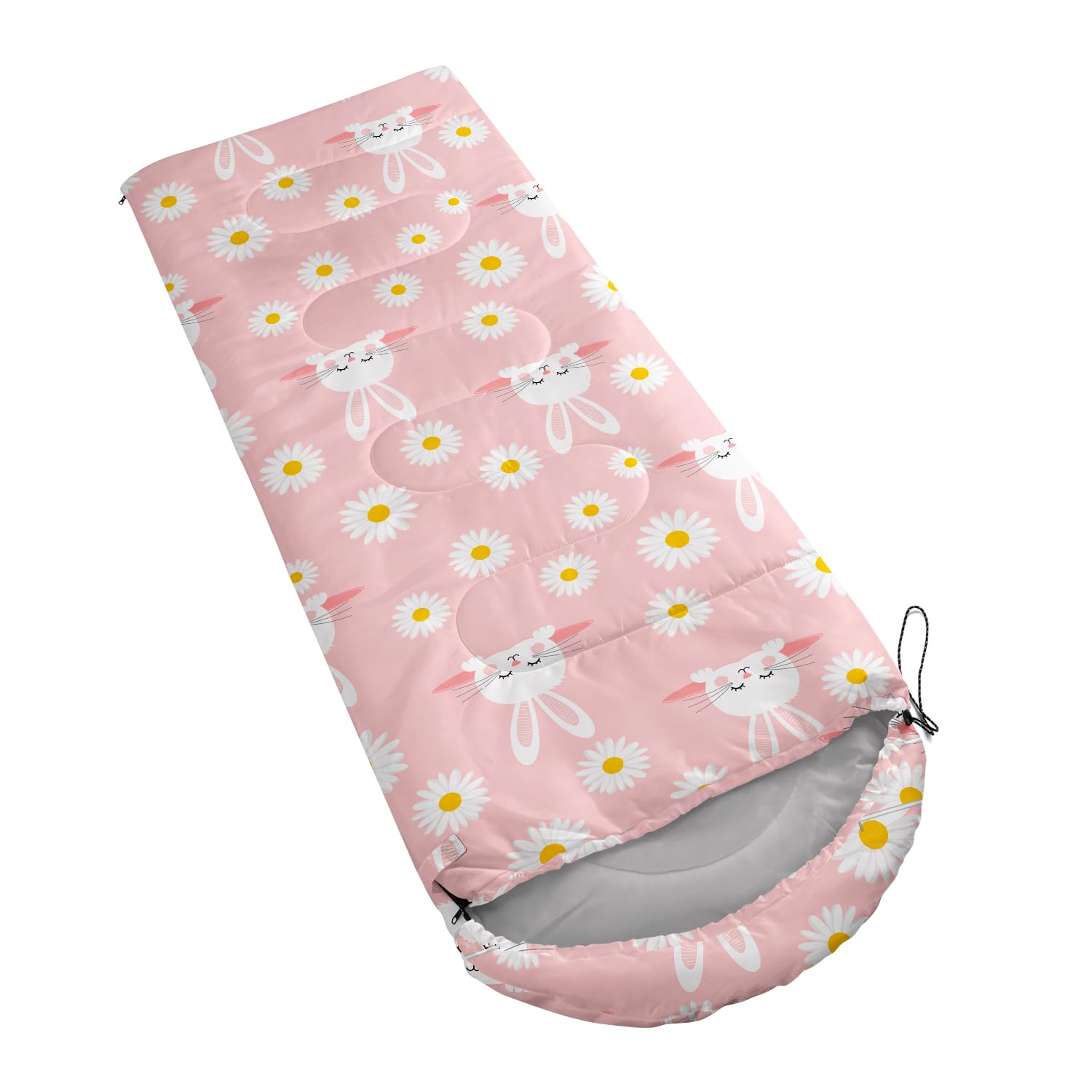 AILONEN spacious 31x90 sleeping bag ready for adults and kids.