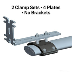 AILUYUN top plate with four bolt holes enables stable awning and accessory mounting