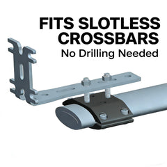 AILUYUN two-plate clamp assembly forms a complete mounting solution around a crossbar