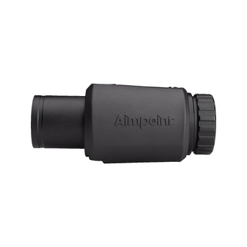 Aimpoint 3X-P magnifier side view highlighting rugged build for field observation.