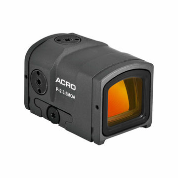 Aimpoint ACRO P-2 enclosed optical channel protects the LED emitter from debris.