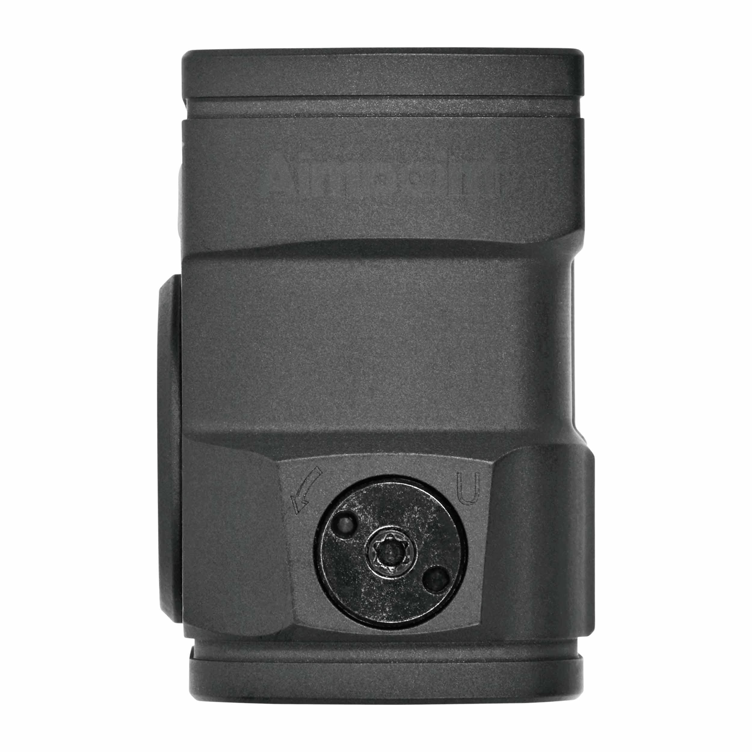 Aimpoint ACRO P-2 mounted on rails for quick, low-profile mounting across platforms.