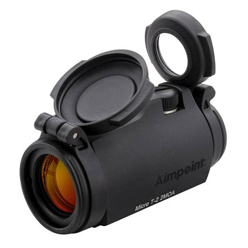 Aimpoint Micro T-2 battery life up to 50,000 hours on CR2032