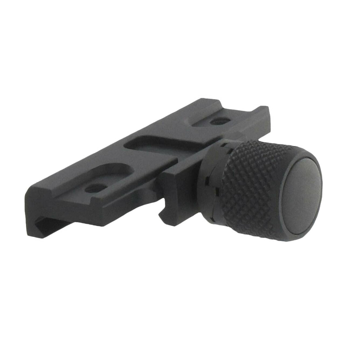 AimPoint Quick Release Picatinny base in use, secure, fast detachment for modular setups.
