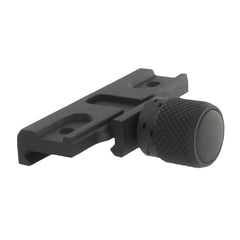 AimPoint Quick Release Picatinny base in use, secure, fast detachment for modular setups.