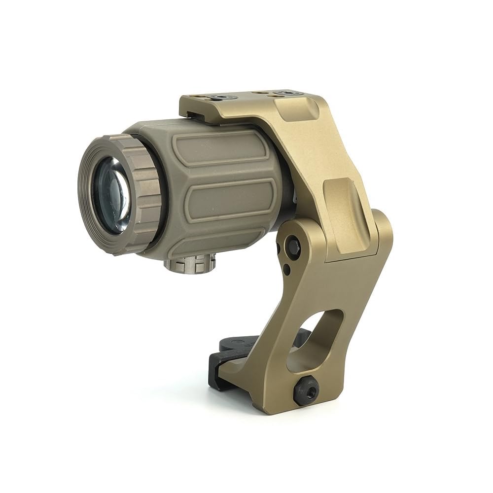 Aimsniper 3x magnifier with wider field of view in field-use scenario.