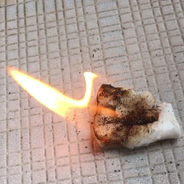 Aipuya Easy Light Tinder four-to-five-minute burn per piece.