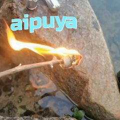 Aipuya tubular packaging keeps tinder dry and easy to access