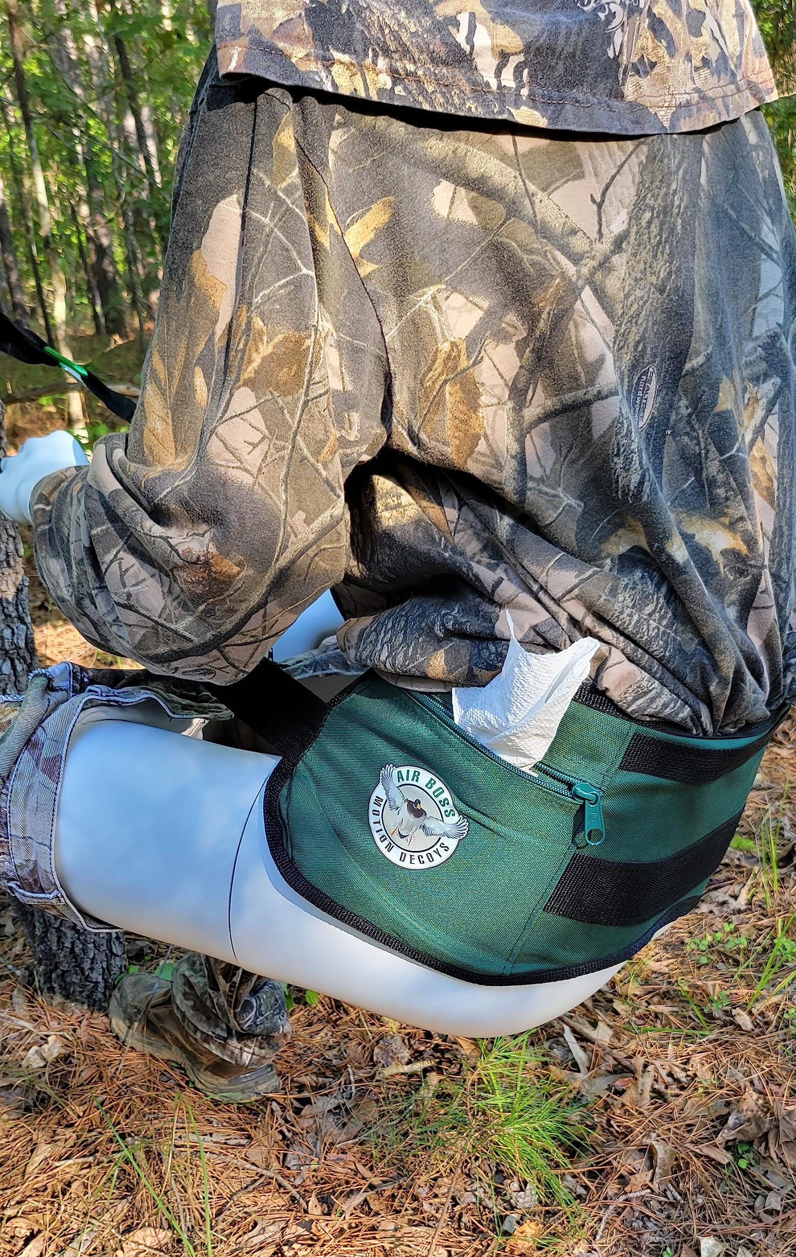 Air Boss Krapp Strap camping and hunting scene