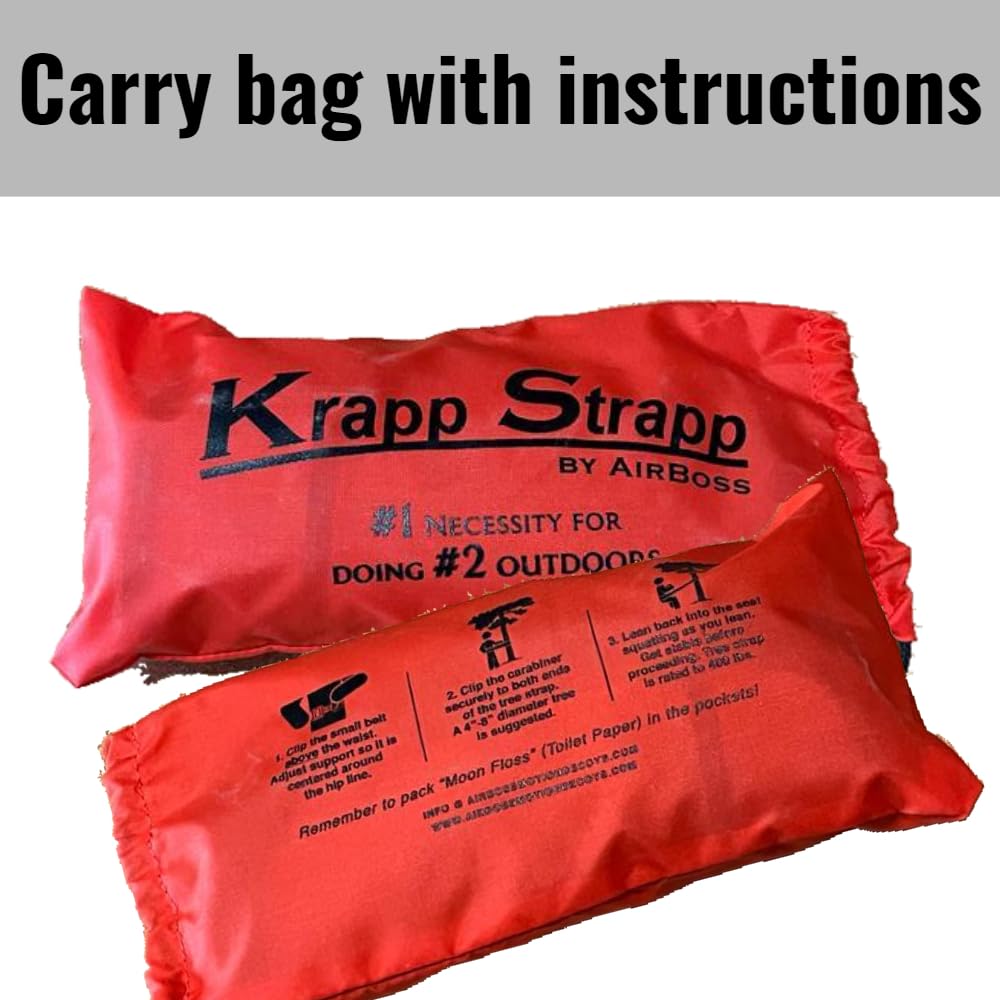 Air Boss Krapp Strap hands-free relaxation during outdoor use