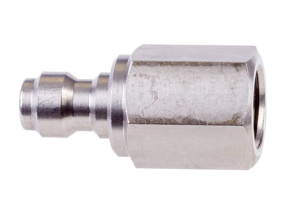 Air Venturi 1-8 BSPP female threads enable secure, leak-free high-pressure fittings.