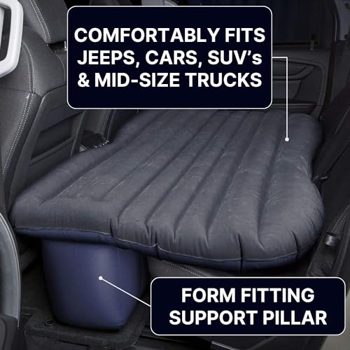 Inflatable pillow included with the AirBedz mattress for added neck support.