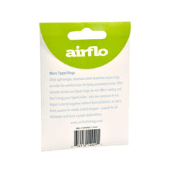 AIRFLO 2mm micro tippet ring pack ready for fast, modular leaders.