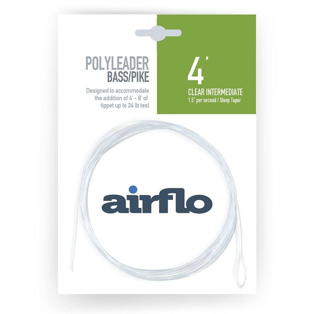 Airflo Bass Pike Polyleader Fast Sink for turning over big flies in tough conditions.