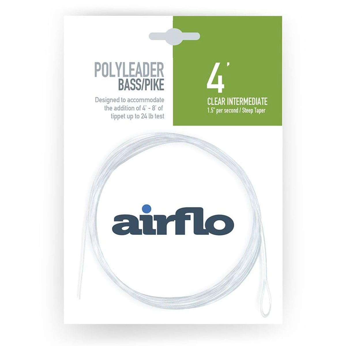 Airflo Bass Pike Polyleader Fast Sink for turning over big flies in tough conditions.