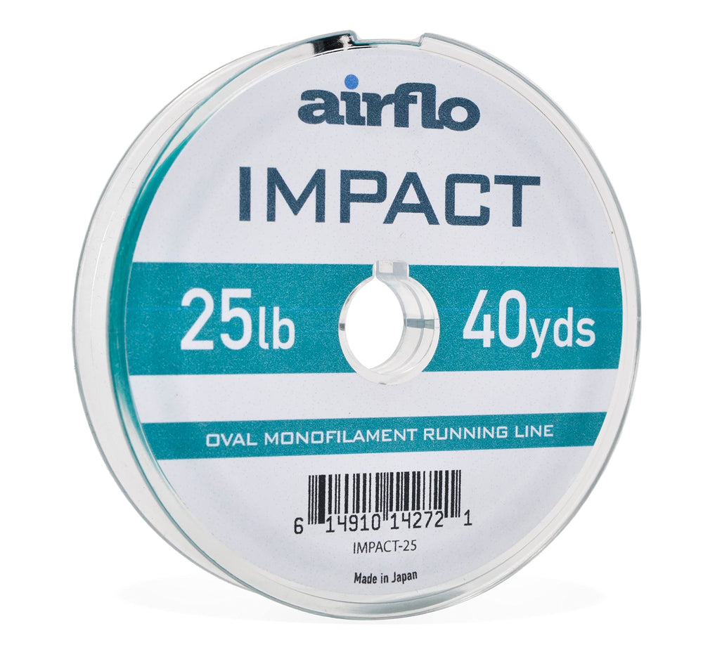 Airflo Impact Aqua running line on spool for smooth casting and tippet protection