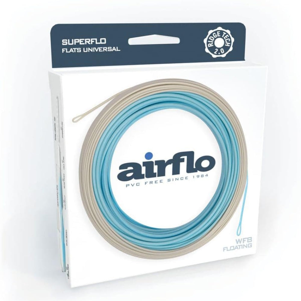 Airflo Ridge 2.0 Flats Universal Taper tip closeup highlighting taper precision