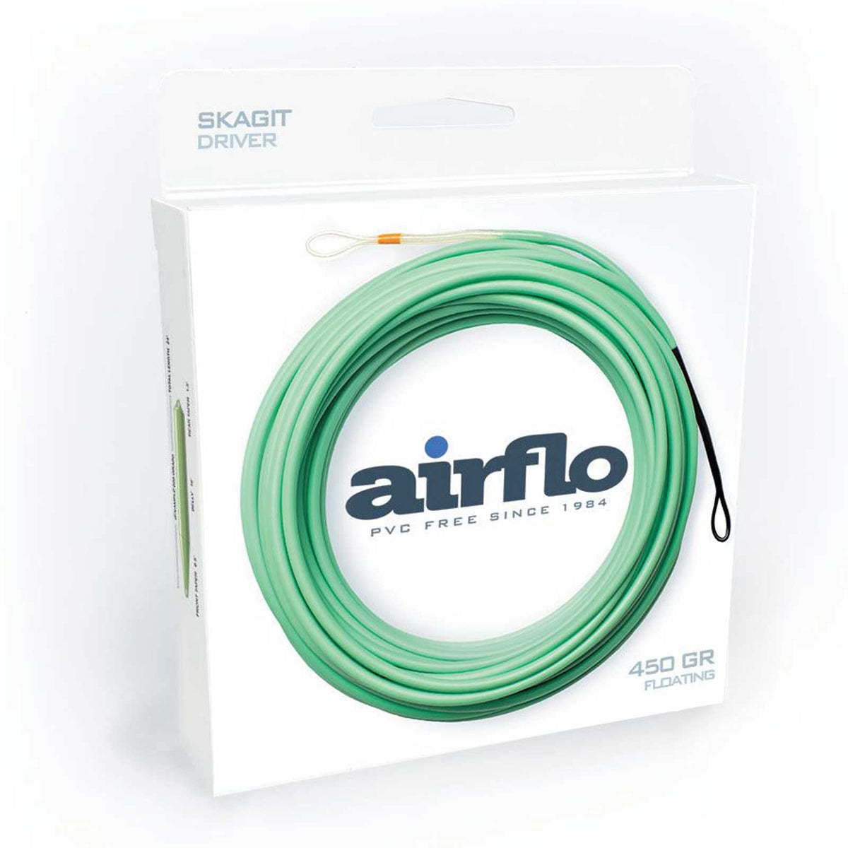 Airflo Skagit Driver shooting head improves line loading and casting control.