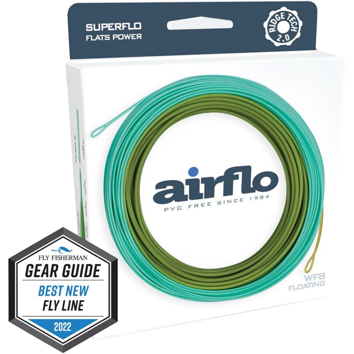 Airflo Superflo Ridge 2.0 WF10F in flight for fast, accurate presentations