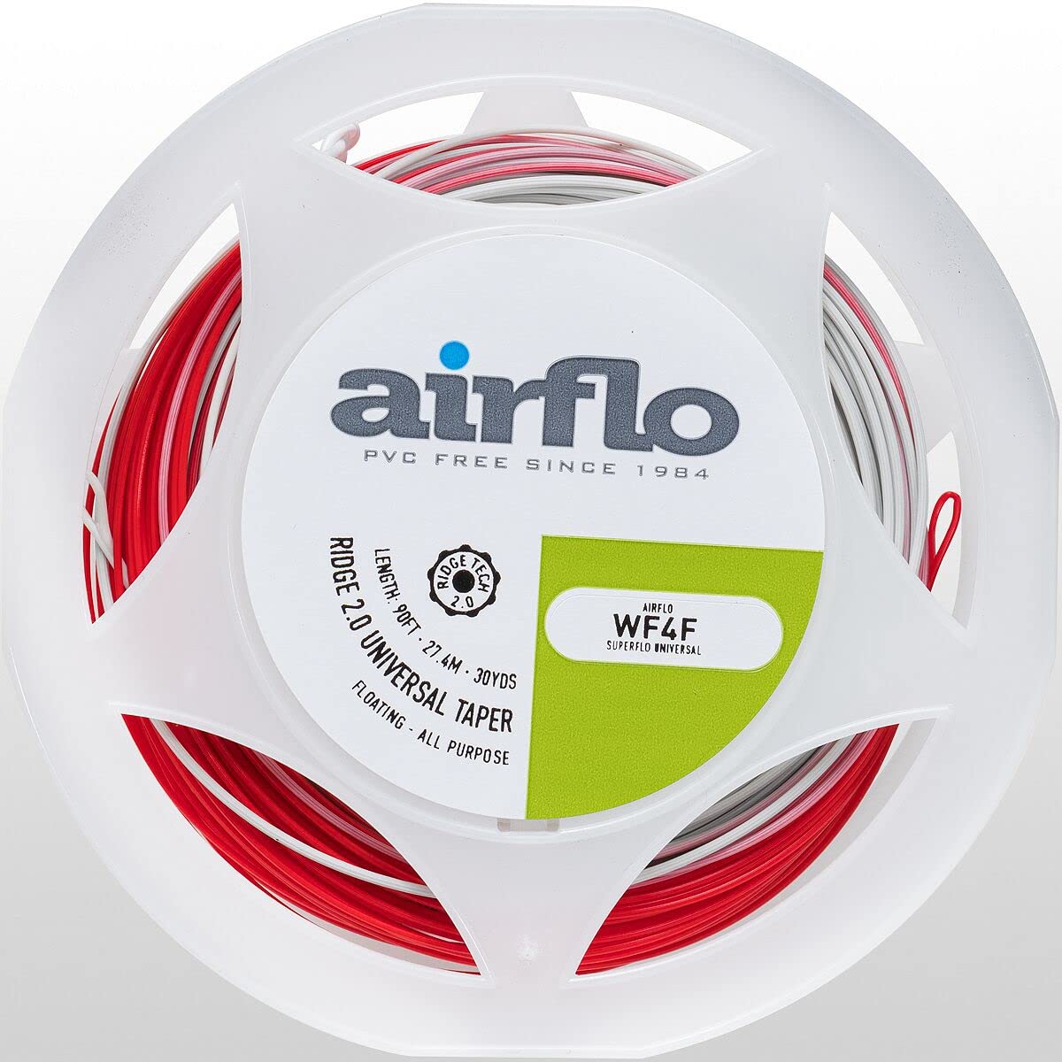Airflo Superflo Ridge 2.0 close-up texture, smooth line performance.
