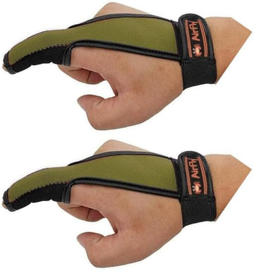 AirFly anti-slip glove palm-grip for secure casting on wet rods.
