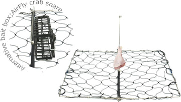 Durable vinyl-coated steel construction of AirFly Bait Cage
