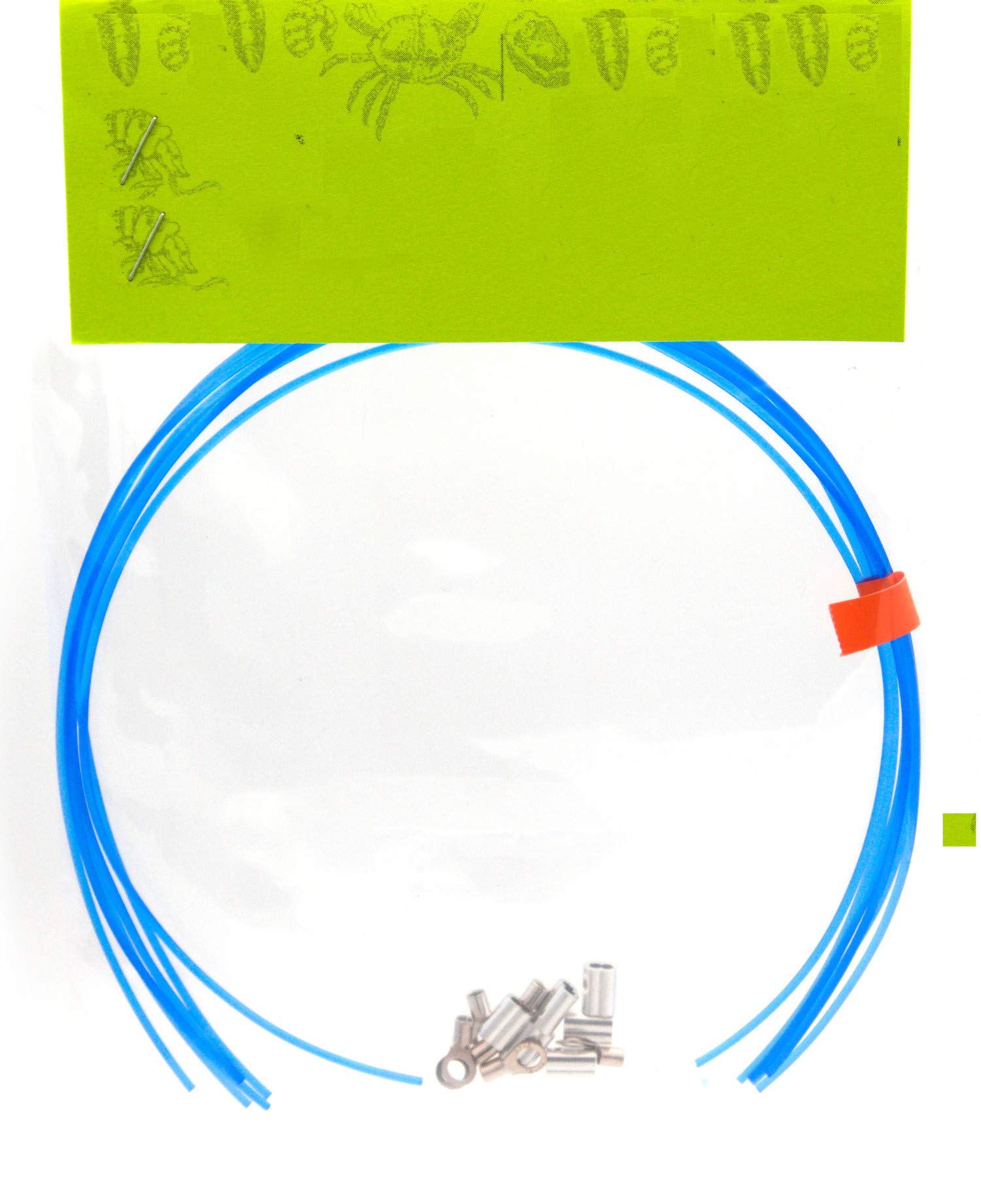 AirFly crab trap accessories with 6 loops - blue lines and components