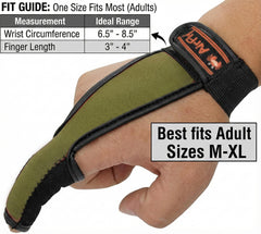 AirFly universal left-right design fits either hand comfortably.