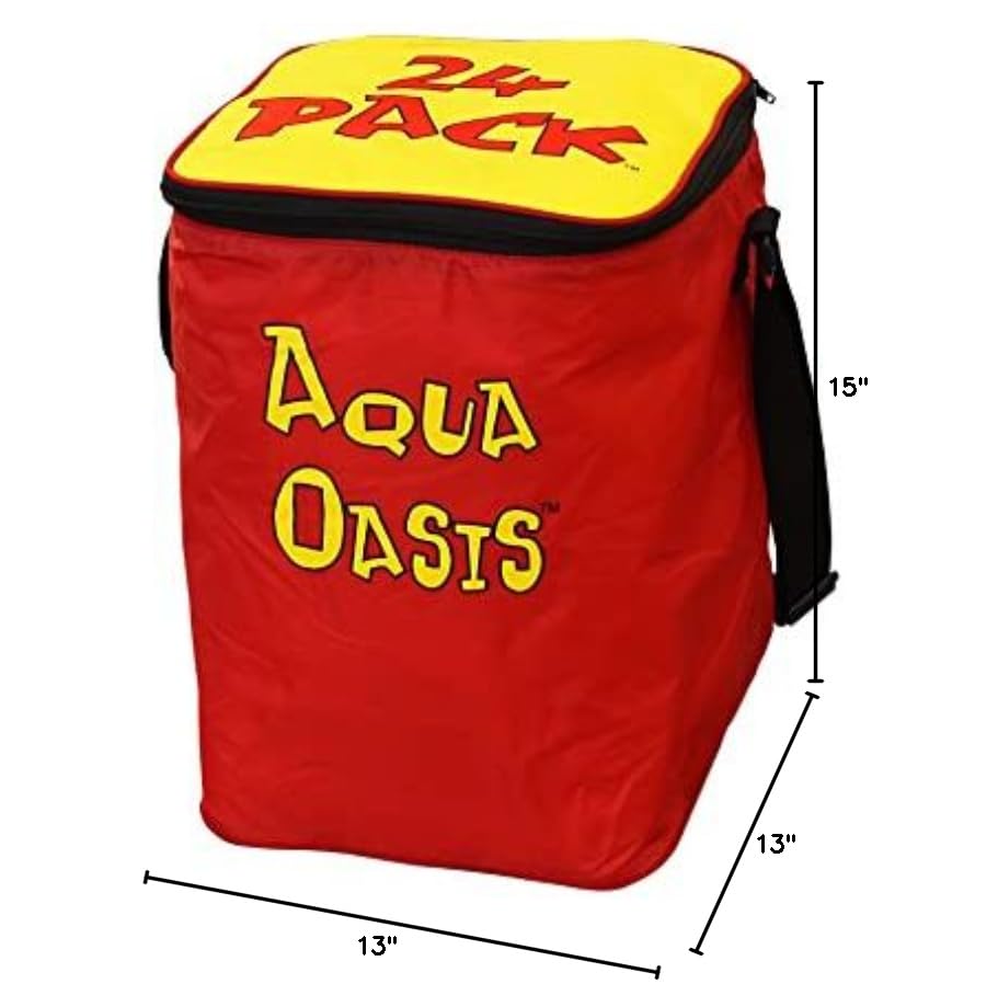 Airhead Aqua Oasis tethered to pool lounge for secure placement