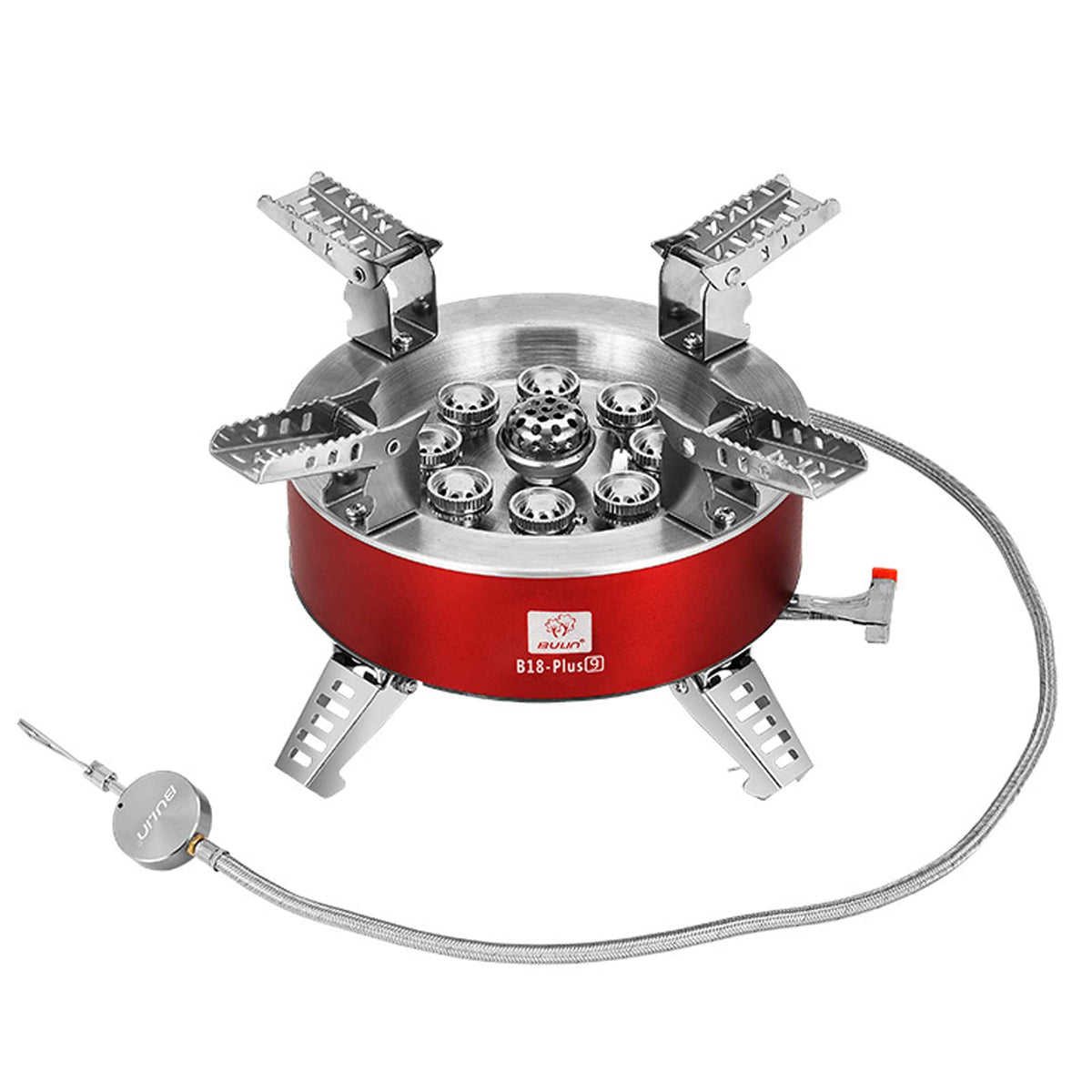 AIROKA BULIN AirOka B18 Puls compact folded stove for quick outdoor meals on hikes