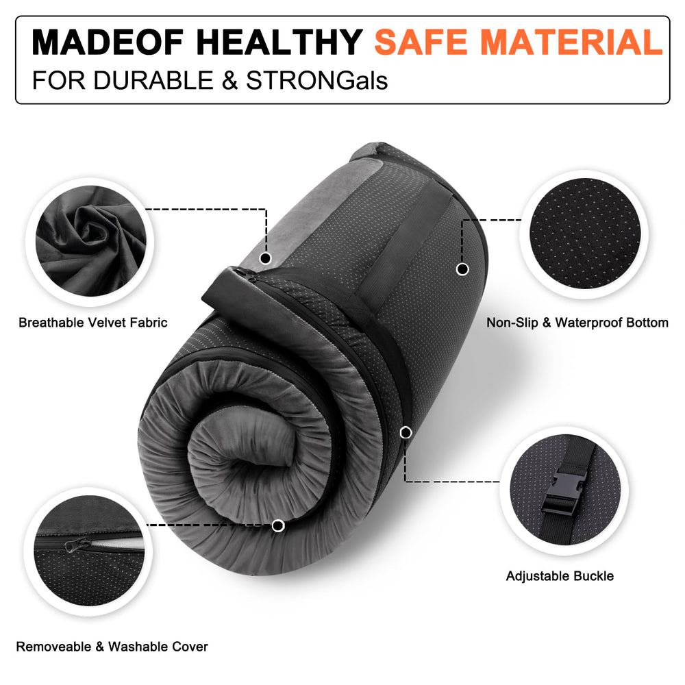 Airpanda size options from cot to twin meet different sleepers.