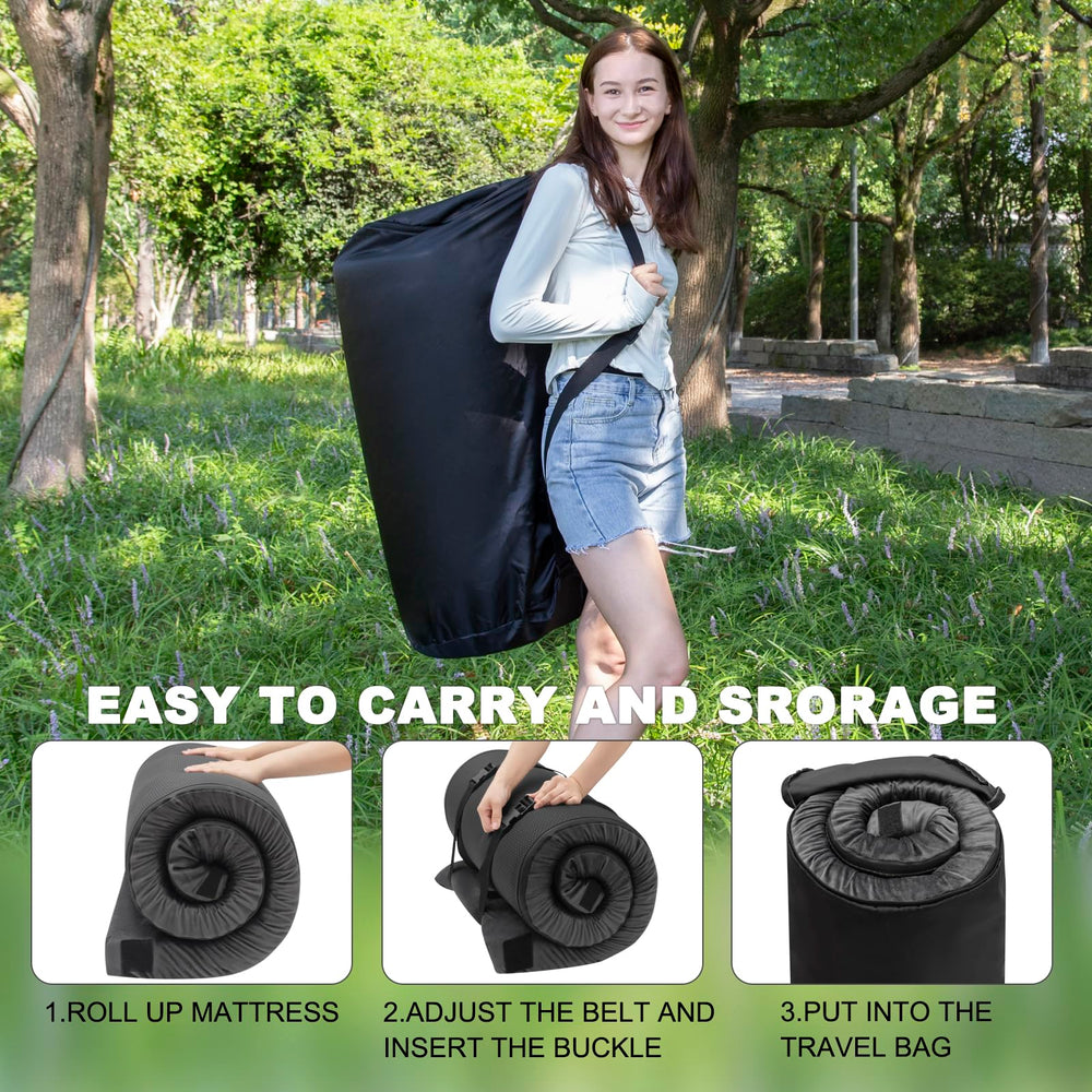 Airpanda versatile use for indoors or outdoors like camping or guests.
