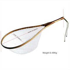 AIRROAD St-6 net material is fish-friendly and less visible in water