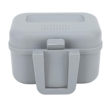 Compact portable live bait container