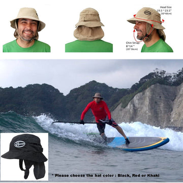 airSUP Bucket Hat semi-hard brim deflecting spray