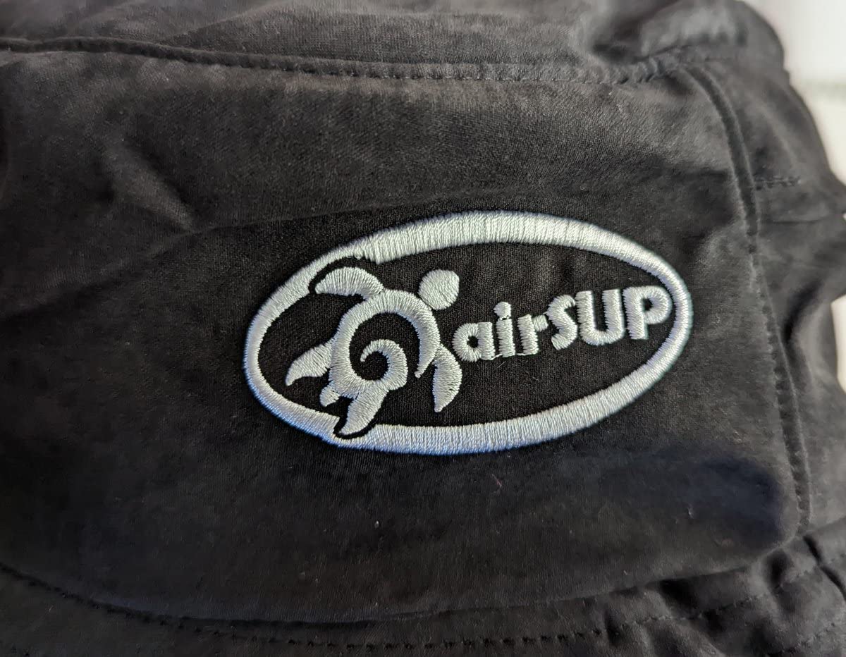 airSUP Bucket Hat worn by a paddler during stand up paddle surfing