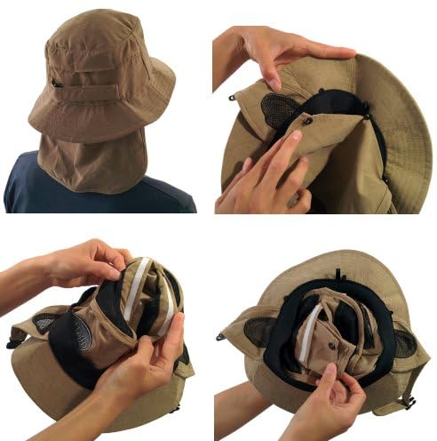 Semi-hard brim on AirSUP bucket hat