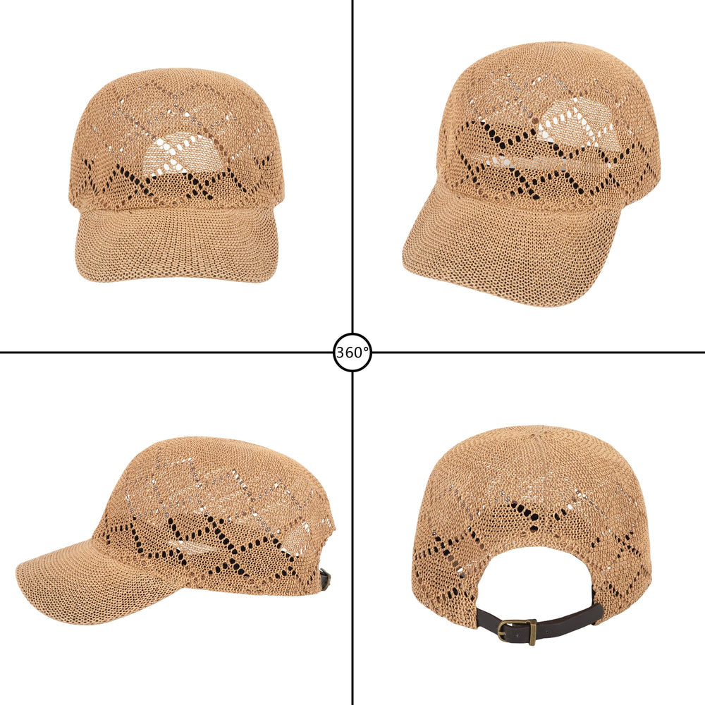 Aisi woven sweatband helps wick moisture during outdoor activities.