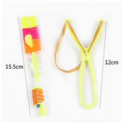 Aisoway light-up dragonfly slingshot handheld with glowing arrows for easy outdoor play.