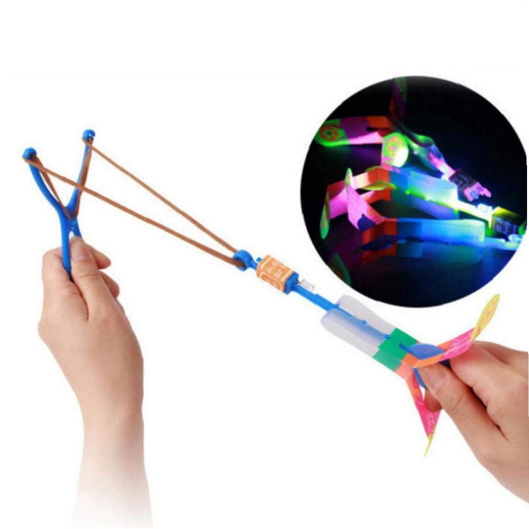 Aisoway light-up dragonfly slingshot packaging shown for kids' party fun and visibility.