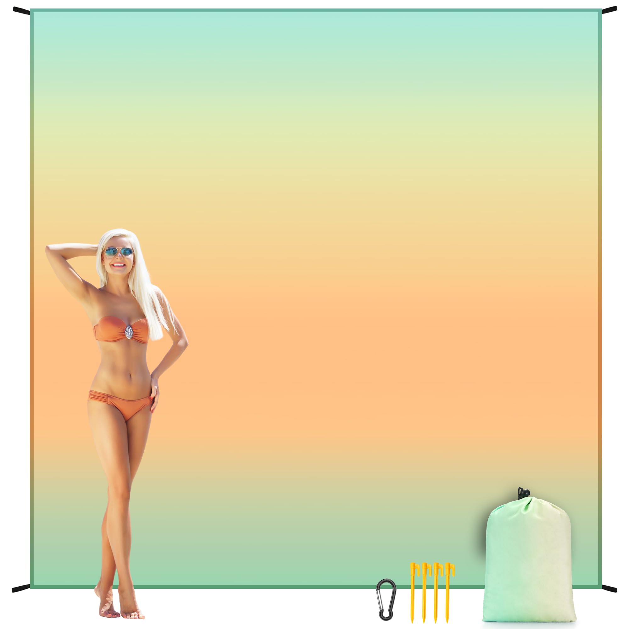 AISPARKY machine-washable mat stays durable after outdoor use.