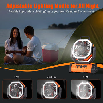 AISVELDY remote control for convenient speed and light adjustments
