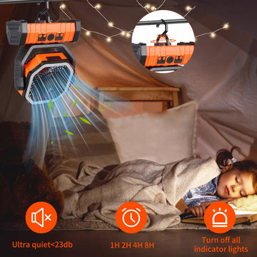 AISVELDY fan tilt and rotation directs cooling precisely where needed