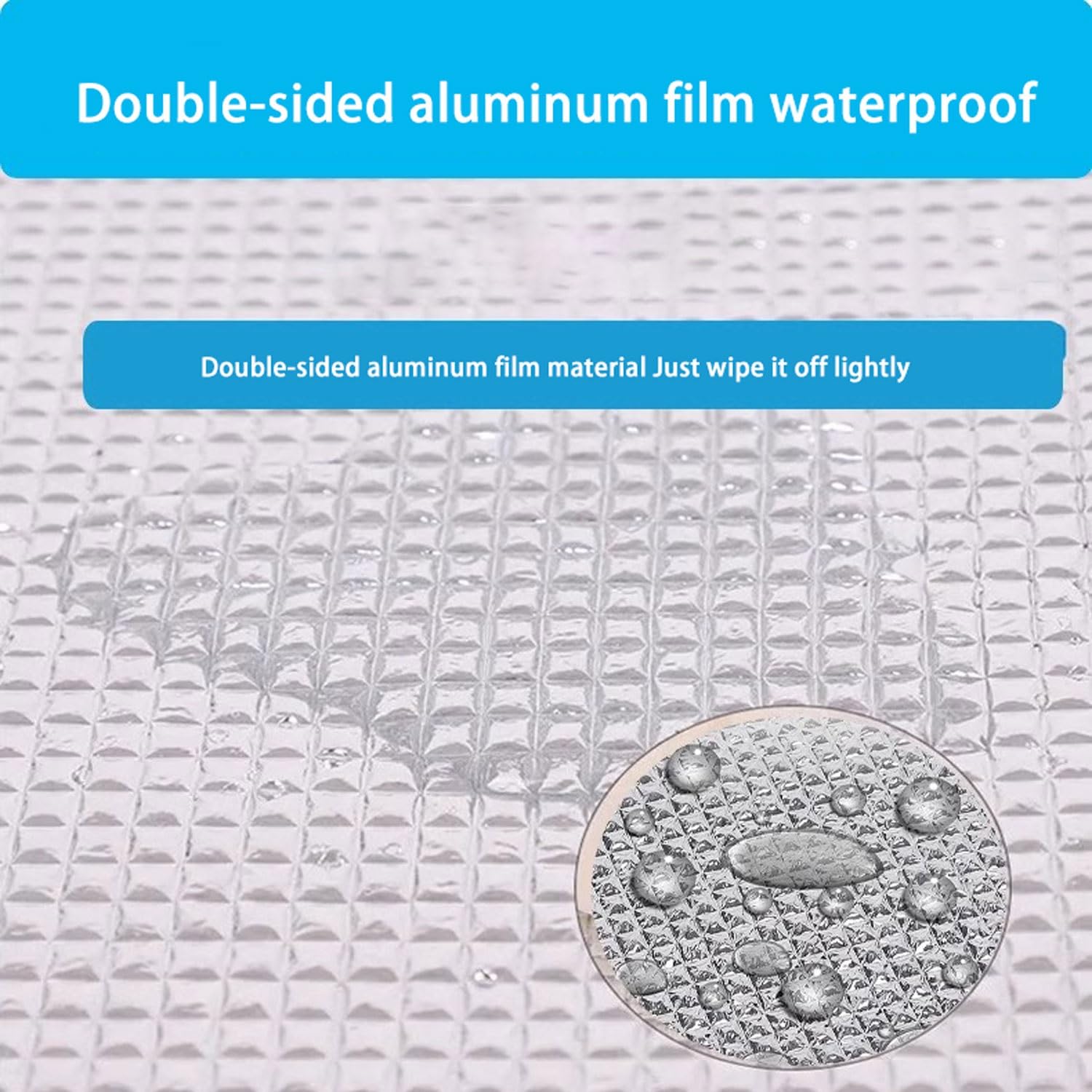 AITAF camping mat under tent acts as moisture-proof ground cover.