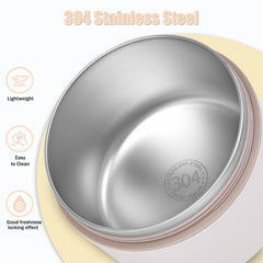 Lid with sealing ring for leak prevention
