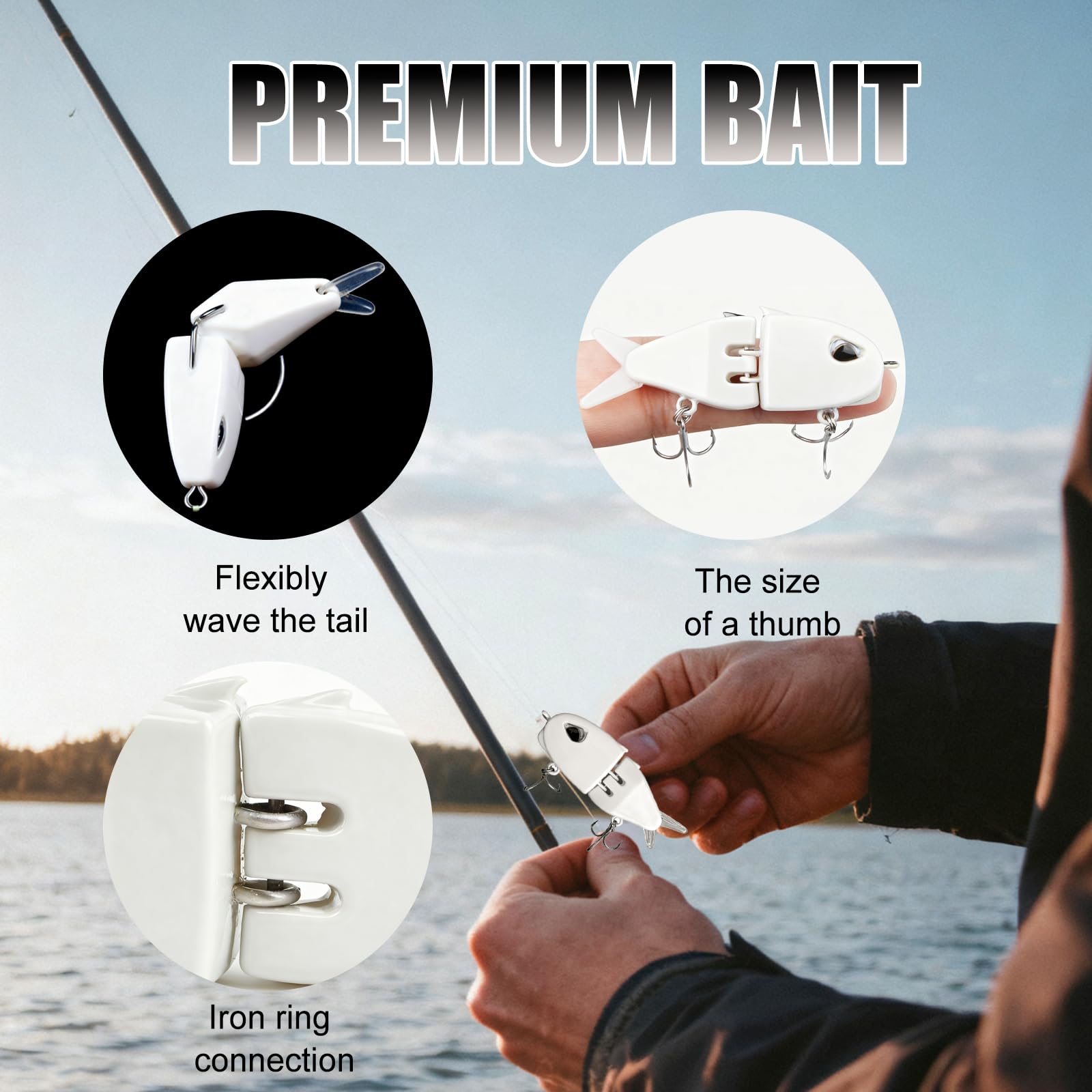 Versatile for freshwater and saltwater fishing including bass, pike, and trout