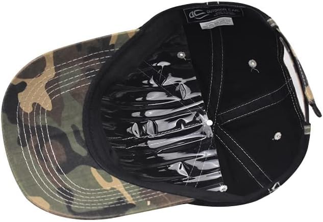 Ajux baseball cap in packaging, ready to ship to customers.